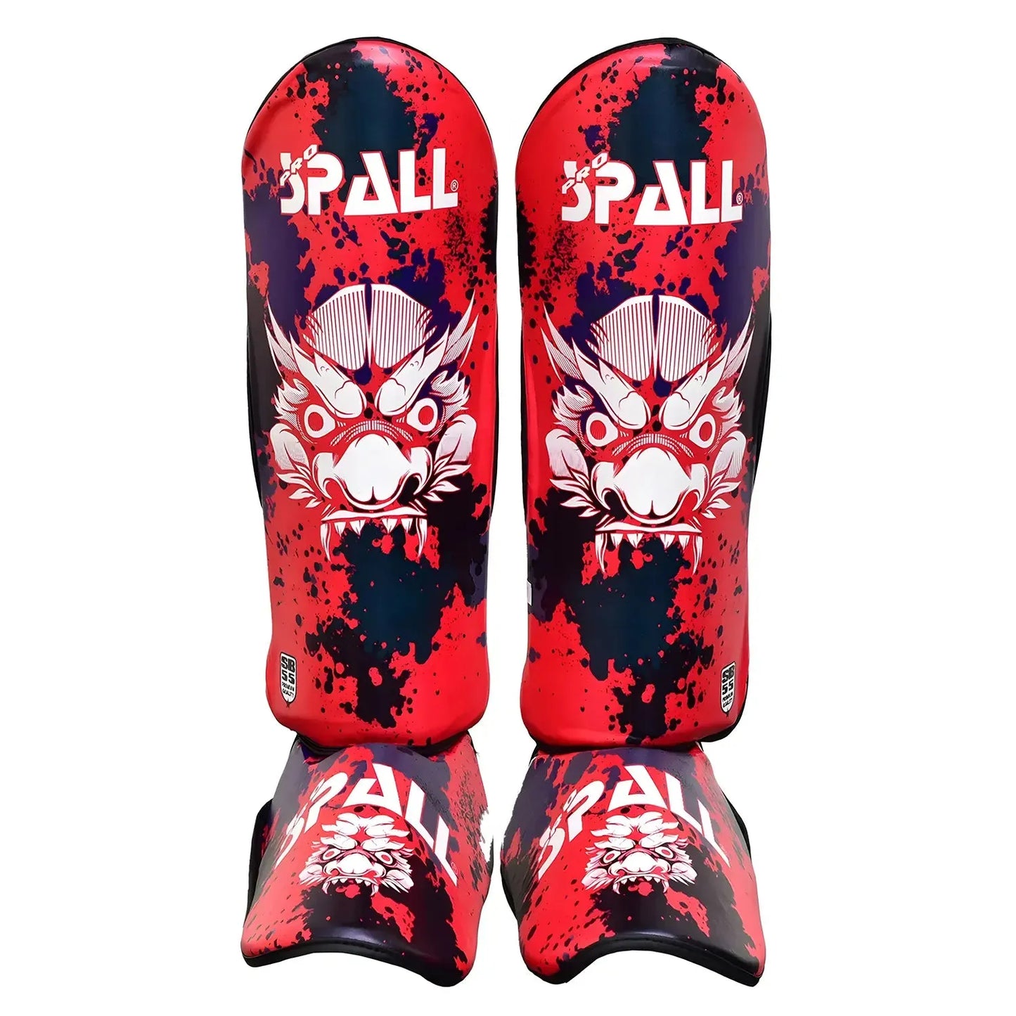 shin instep xs s m l xl blue green red for karate martial arts kickboxing bjj boxing judo sparring mma practice sports gear and training equipment ideal for men and women by spall(si-1360)