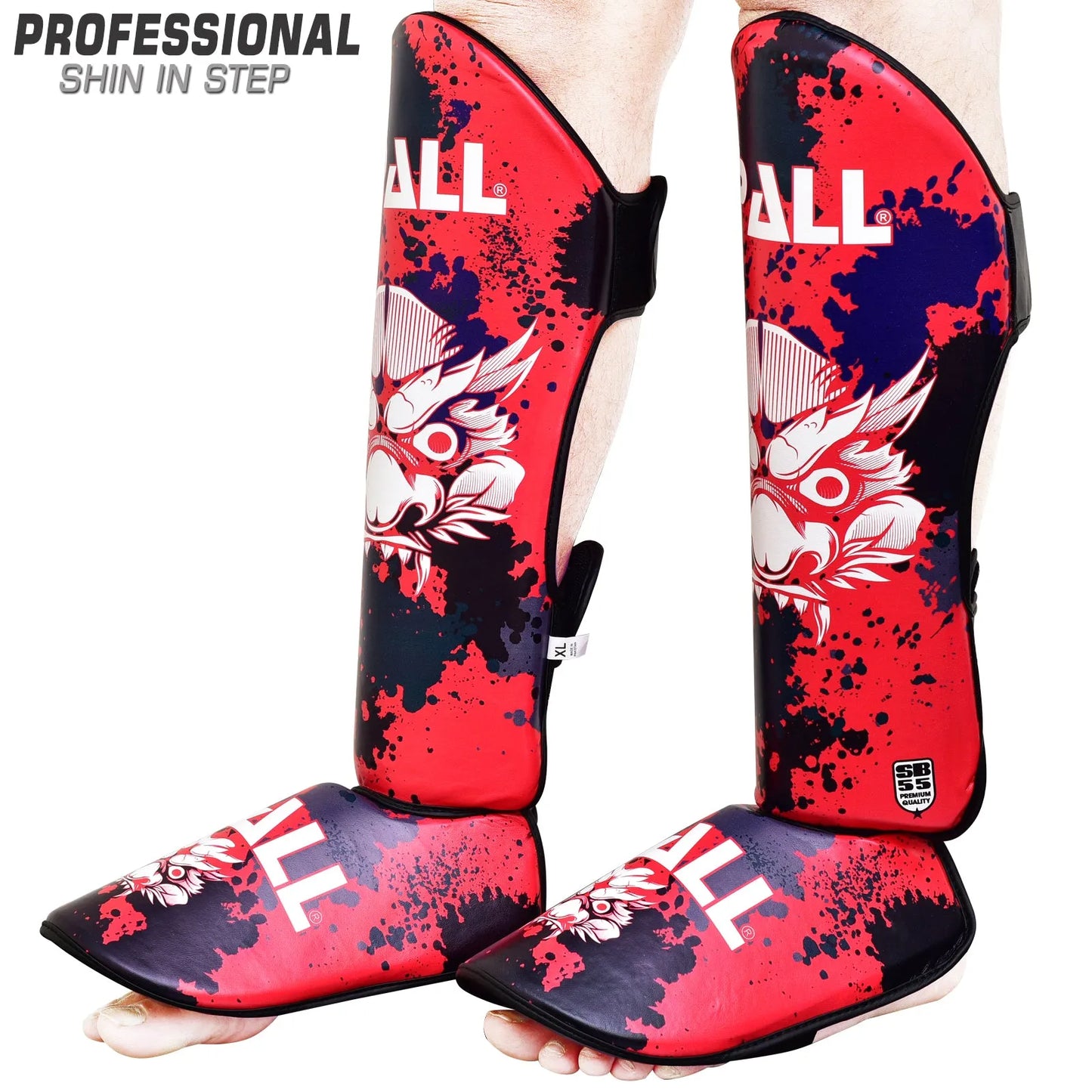 shin instep xs s m l xl blue green red for karate martial arts kickboxing bjj boxing judo sparring mma practice sports gear and training equipment ideal for men and women by spall(si-1360)
