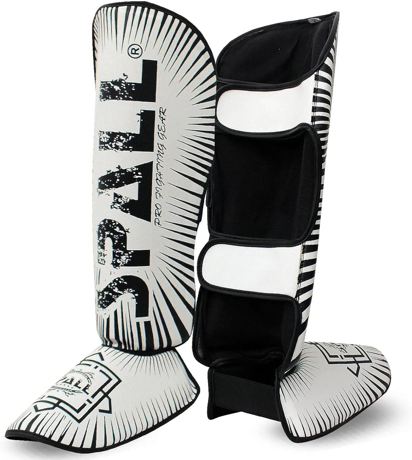 shin in step guard xs s m l xl white red green f.yellow orange black for martial arts sparring kickboxing karate boxing gear and training for men and women(si-1141) | ideal for all surfaces, kids & adults
