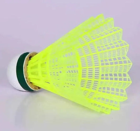 Badminton Shuttlecocks Entertainment Durable Stability Shuttlecock For Outdoor Indoor Sports Activities Training Intermediate Level Players And Club Session(S-168) | Ideal for All Surfaces