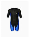 Spall Swimming Short Sleeve Front Zipper Warm Shorty Diving