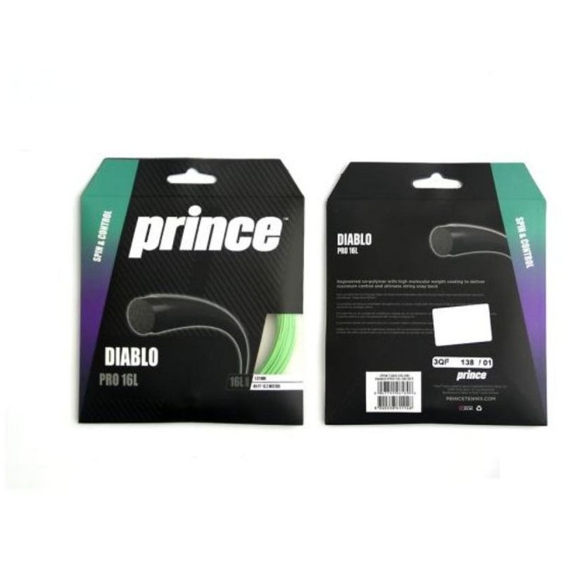 prince tennis string diablo pro 16l