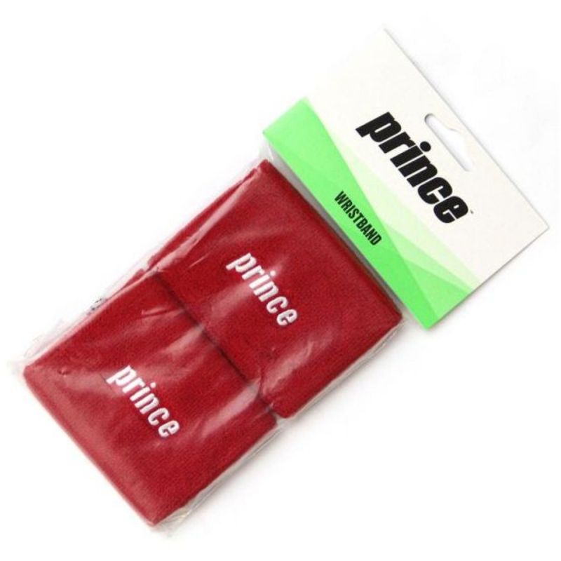 prince wristband  - red/white 