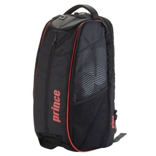Prince Tennis Backpack - Tour Dufflepack , Black/Red